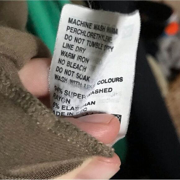 Majestic Taupe Boatneck Quarter Sleeve Top Super Soft Light Brown Tan - Picture 8 of 9